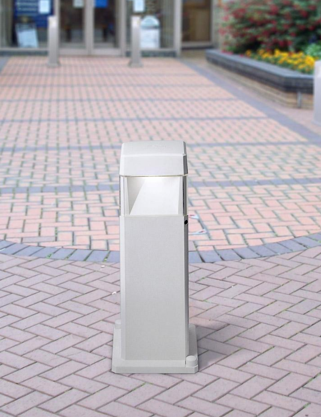 Balizador ELISA 500 IP55 – Preto / Cinza / Branco