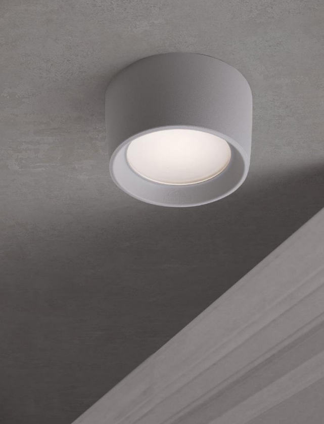 Aplique de Parede LIVIA 160 IP55 – Preto / Cinza / Branco