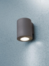 Aplique de Parede FRANCA 90 1L IP55 – Preto / Cinza / Branco