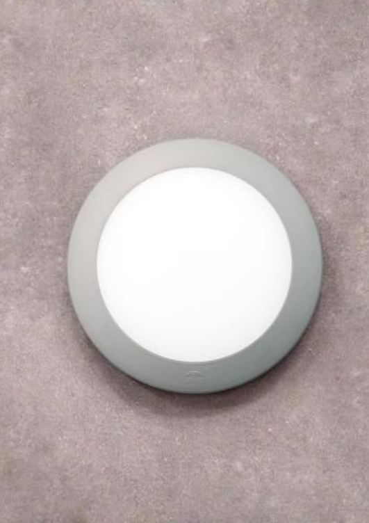Aplique de Parede BERTA IP66 – Preto / Cinza / Branco