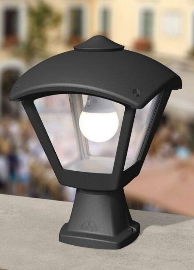 Aplique de Parede Exterior DISMA/DARIO IP55 – Preto / Cinza / Branco