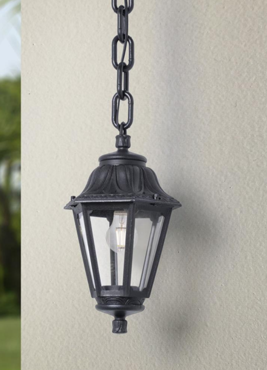 Aplique de Parede Exterior SICHEM/ANNA IP55 – Preto / Branco