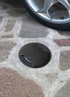 Foco encastrável de Chão CECI 90 2L IP67 – Preto / Cinza