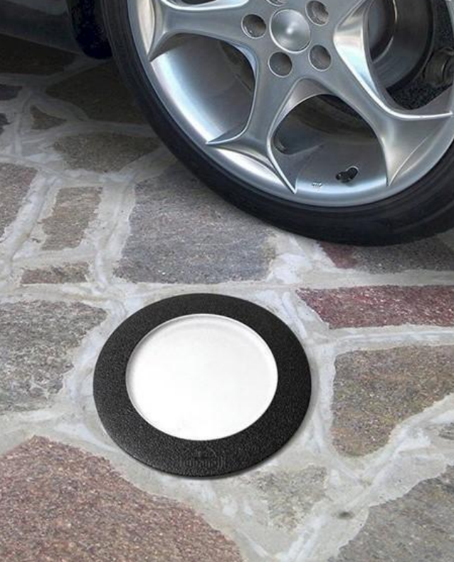 Foco de Chão CECI 160 IP67 – Preto / Cinza