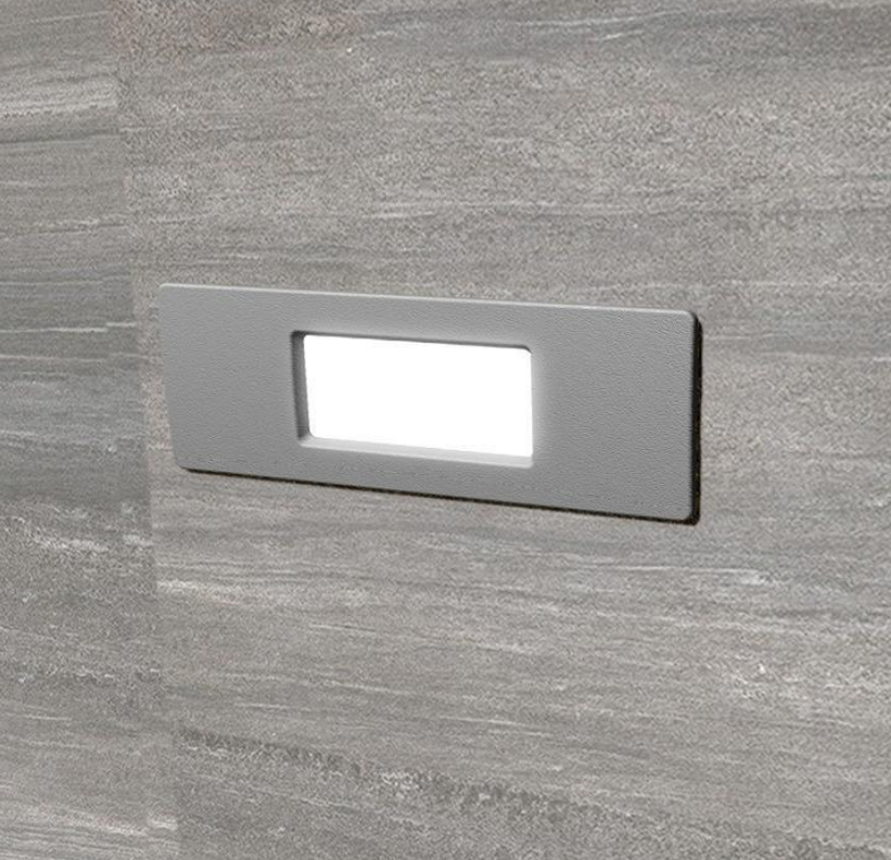 Aplique de Parede Exterior NINA 150 IP55 – Preto / Cinza / Branco