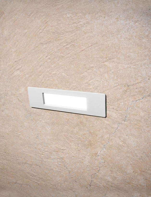 Aplique de Parede Exterior NINA 190 IP55 – Preto / Cinza / Branco