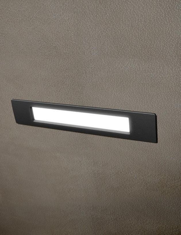 Aplique de Parede Exterior NINA 270 IP55 – Preto / Cinza / Branco