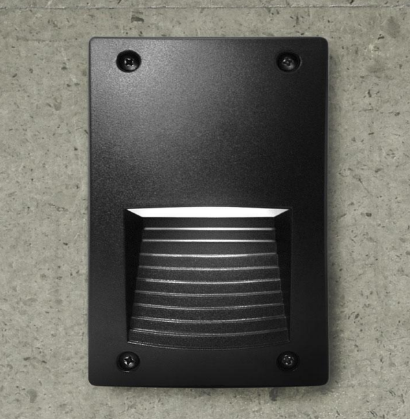 Aplique de Parede Exterior LETI 200 VP IP66 – Preto / Cinza / Branco