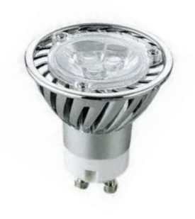 Lâmpadas LED GU10 3W – Luz Branca e Cores