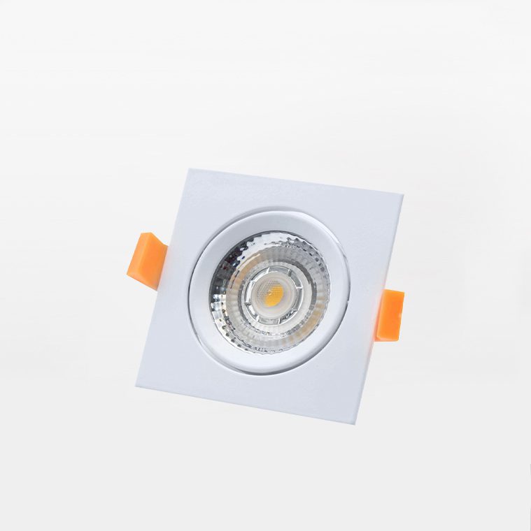 DOWNLIGHT LED BASCULANTE QUADRADO | BRANCO | IP20 | Maxled |