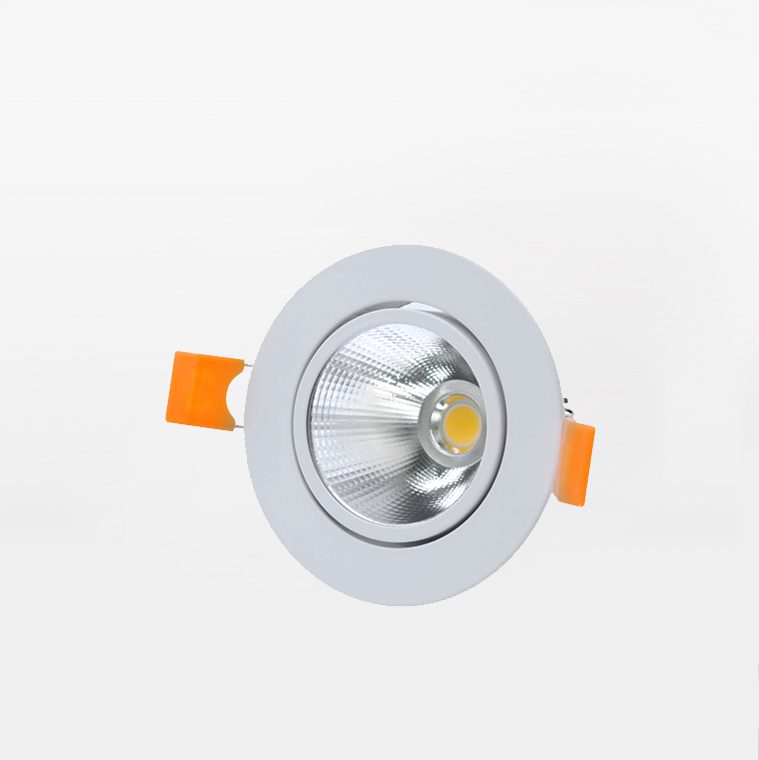 DOWNLIGHT LED BASCULANTE REDONDO | BRANCO | IP20 | Maxled |