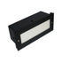 Projetor de Muro Exterior Wall 1 E27 Inox lacado Preto