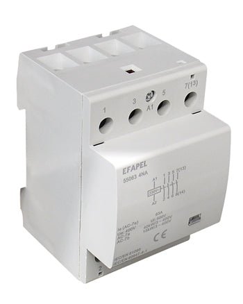 Contactor Tetrapolar 63 A - EFAPEL - Boutique das Lâmpadas