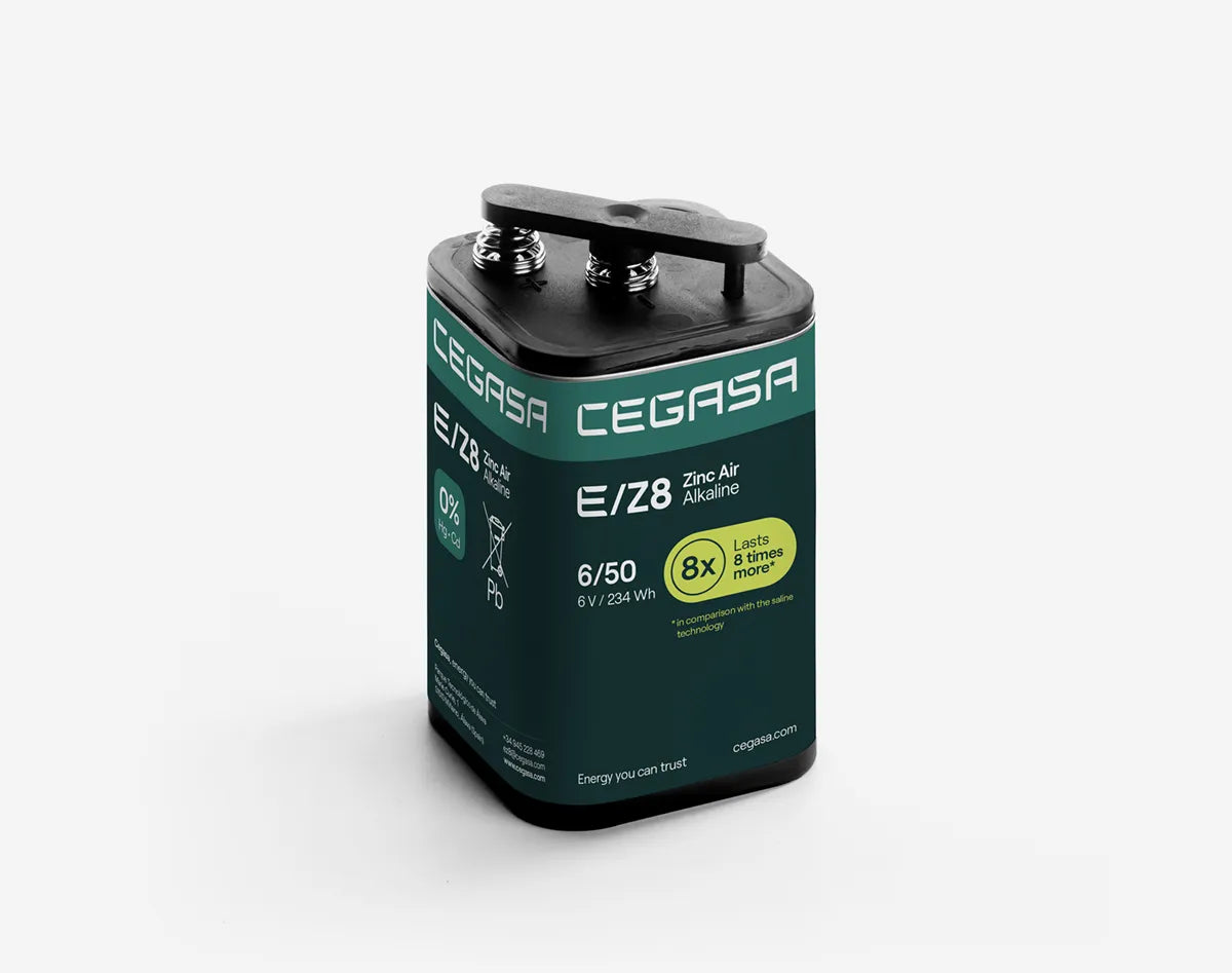 Bateria Industrial E/Z8 6V 45Ah – Cegasa