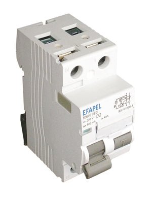 Interruptor Diferencial 2 Polos 16A 30mA AC (556162BC - Efapel) - Boutique das Lâmpadas