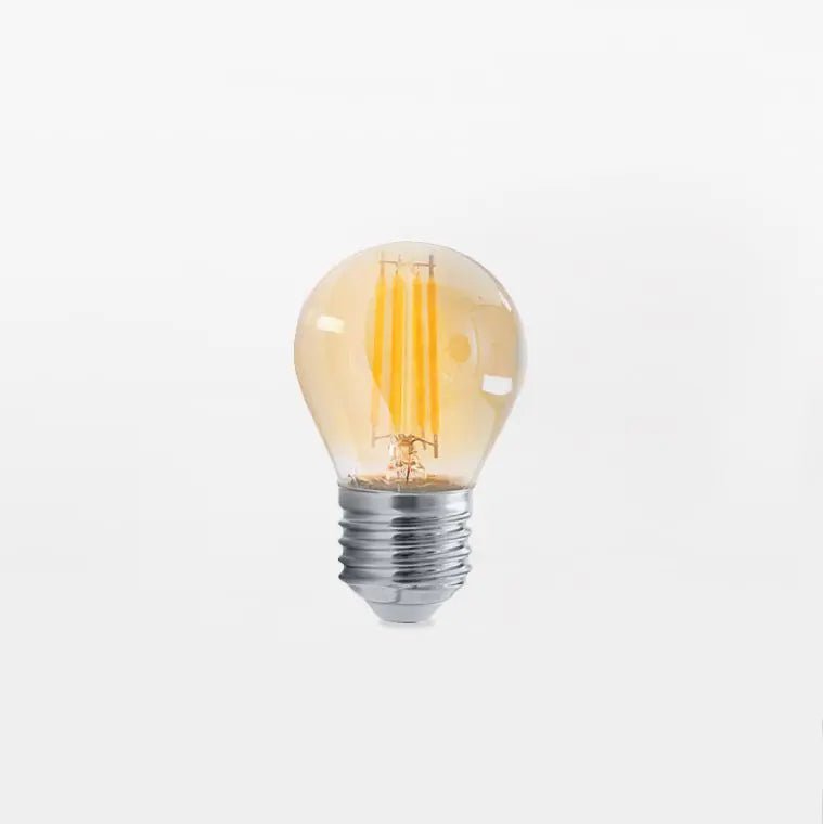 LÂMPADA LED FILAMENTO G45 E27 2700K 4W IP20 (Luxstar) - Boutique das Lâmpadas