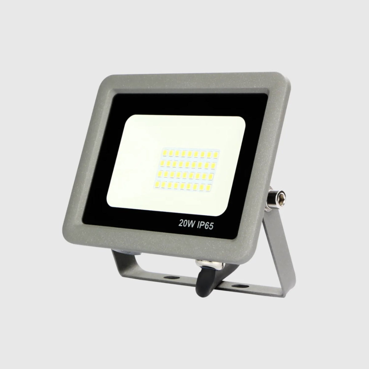 Projector LED Slim Cinza IP65 - Maxled - Boutique das Lâmpadas