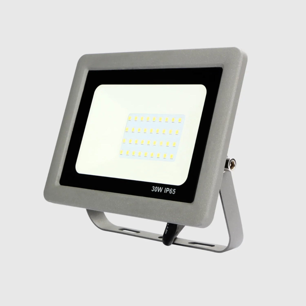 Projector LED Slim Cinza IP65 - Maxled - Boutique das Lâmpadas