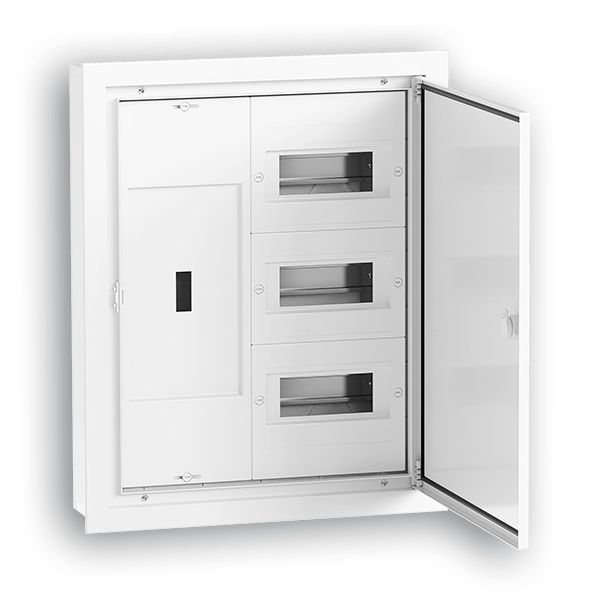 Quadro De Distribuição Saliente 24 Módulos + Dcp P125 (+406 - Quitérios) - Boutique das Lâmpadas