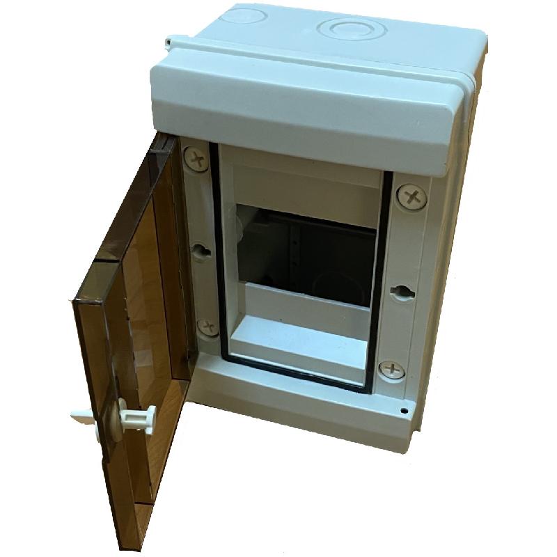 Quadro De Distribuição Saliente Estanque 4 Módulos - Boutique das Lâmpadas