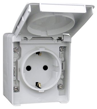 48131C - Tomada Schuko - Boutique das Lâmpadas