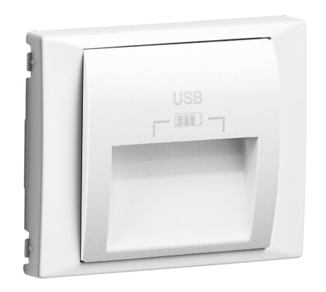 70673T - Centro para Carregador Duplo USB com Saídas a 20º Tipo A - Boutique das Lâmpadas